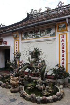 L'arrière du temple Phuc Kien