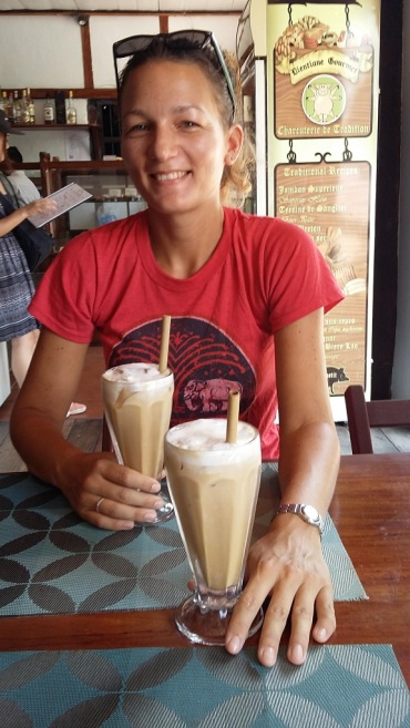 Les cafés glacés sont aussi la spécialité au Laos